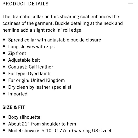 Acne Studios Shearling moto jacket - Picture 9 of 10